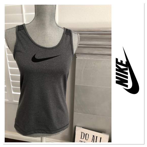 Nike Tops - Nike Pro Dri-Fit Y tank in grey
